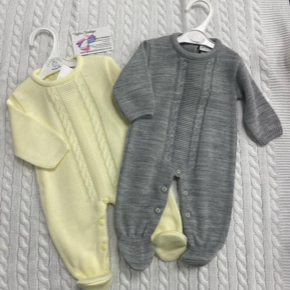 Baby Cable knitted Onesie