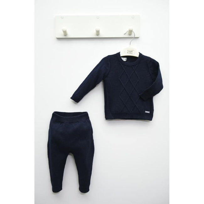 Baby Cable Front two piece outfit